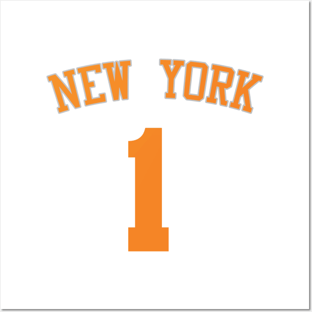 Obi Toppin New York Knicks Wall Art by IronLung Designs